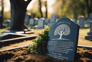 plaque funéraire arbre de vie en ligne